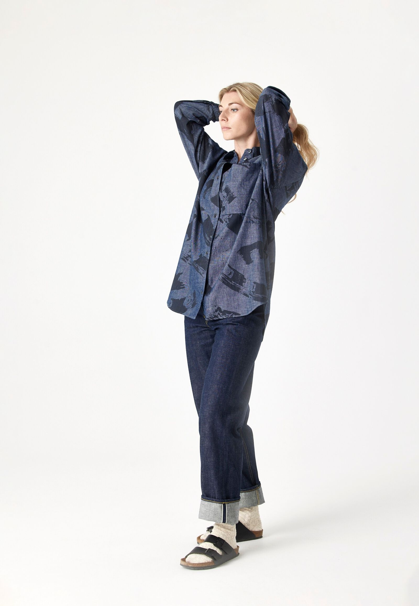 FREUDE GRAPHIC POCKET SHIRT - model